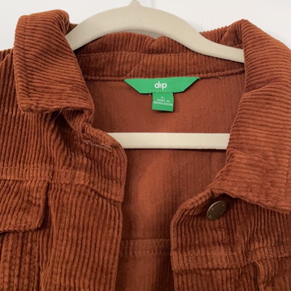 COPY - Size L NWT Dip Corduroy jacket Burnt Sienna - Picture 4 of 6